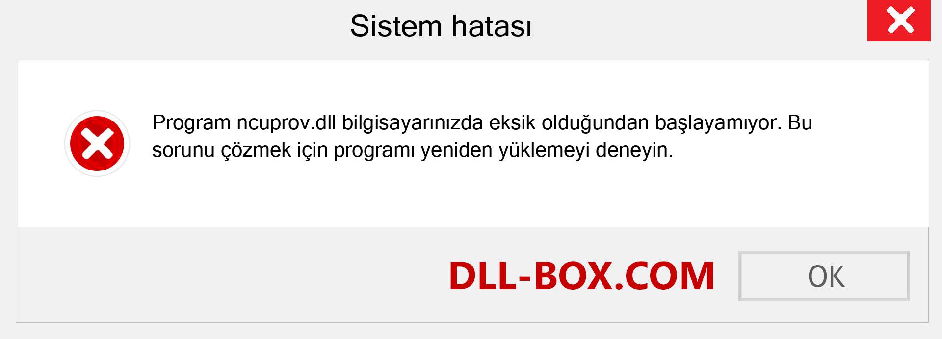 ncuprov.dll dosyası eksik mi? Windows 7, 8, 10 için İndirin - Windows'ta ncuprov dll Eksik Hatasını Düzeltin, fotoğraflar, resimler